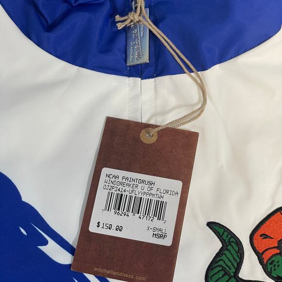 Florida Gators Mitchell & Ness Painbrush Windbreaker Jacket - Picture 6 of 6